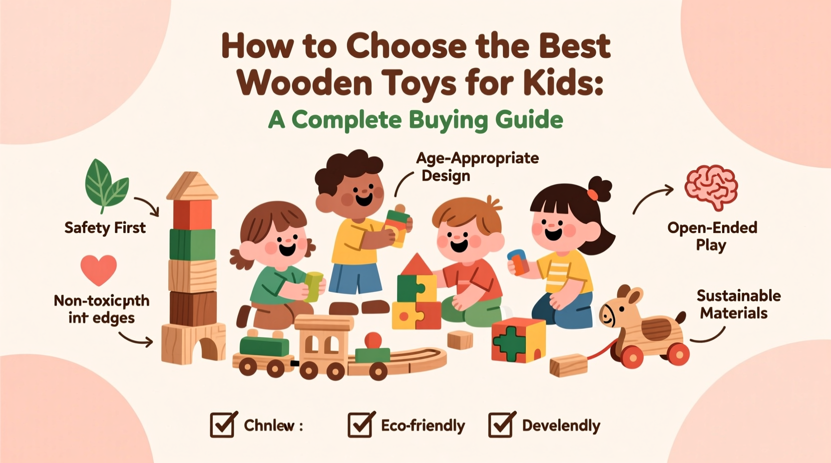 How to Choose the Best Wooden Toys for Kids: A Complete Buying Guide