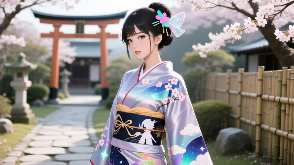 Wafuku Cosplay: Blending Kimono With Anime Aesthetics
