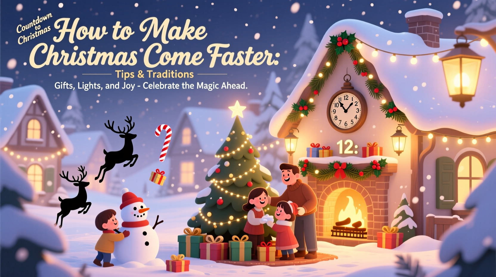 how to make christmas come faster