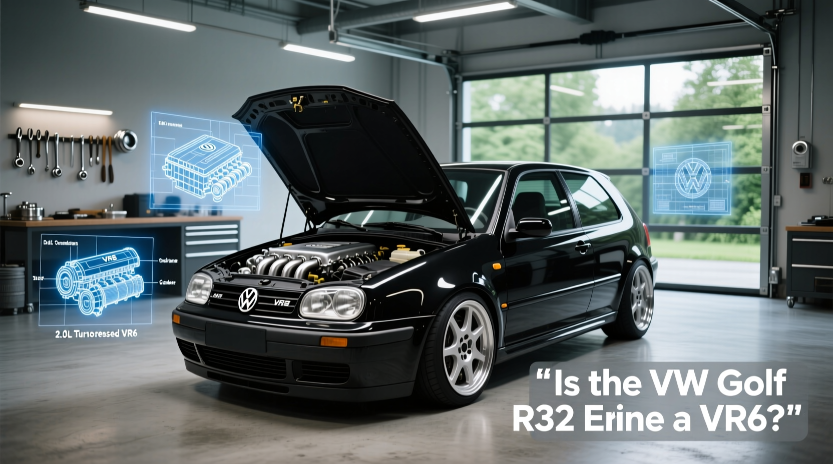 How to choose vw golf r engine,Is the R32 engine a VR6?