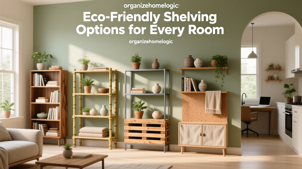 Eco-Friendly Shelving Options for Every Room