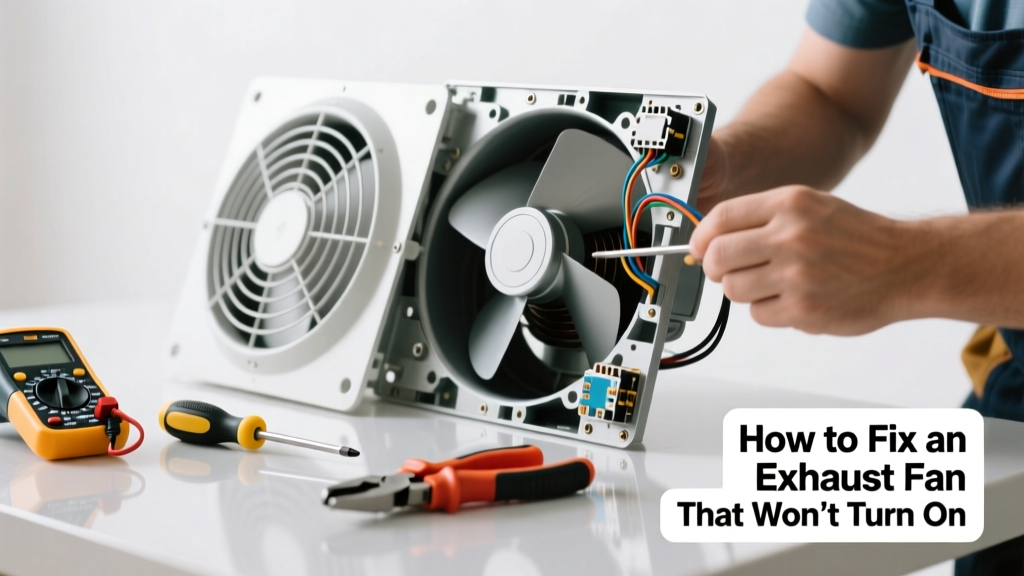How to Fix an Exhaust Fan That Won’t Turn On