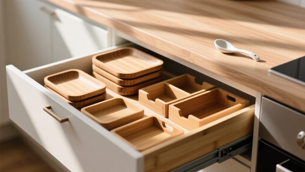Best Bamboo Drawer Organizers for Kitchens (2024)