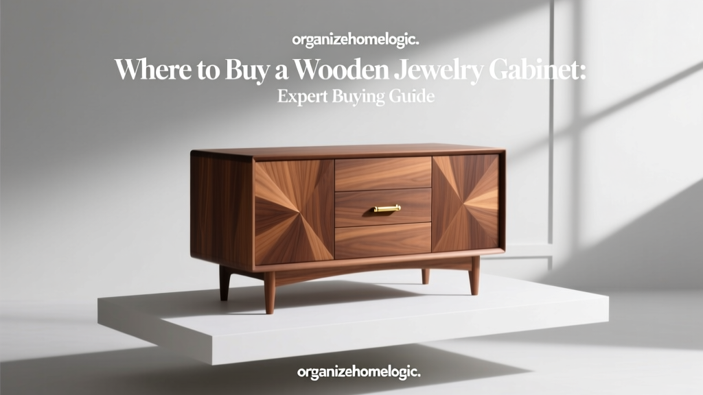 Where to Buy a Wooden Jewelry Cabinet: Expert Buying Guide