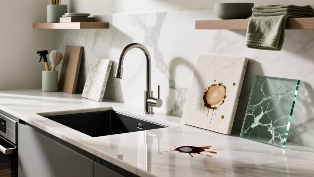Proven Countertops Buying Guide for Easy Cleaning 2026