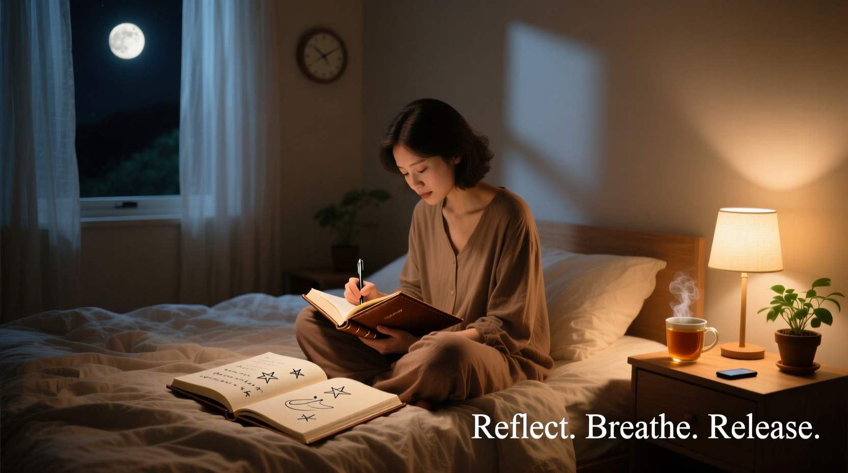 is journaling before bed actually calming or does it keep you awake overthinking