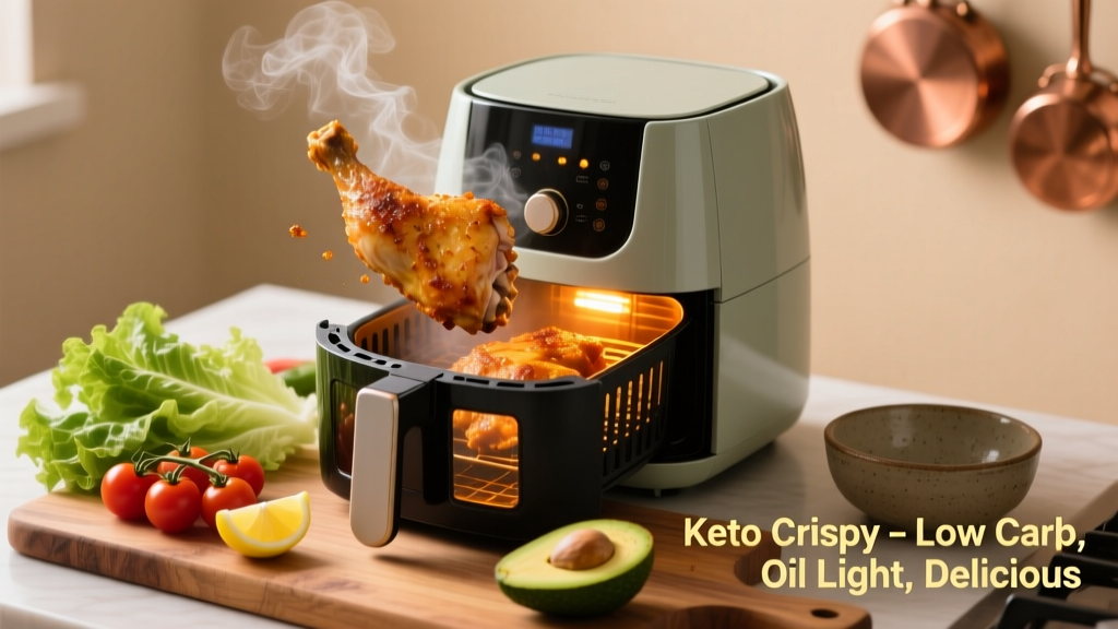 Air Frying on Keto: Crispy, Low-Carb & Oil-Light