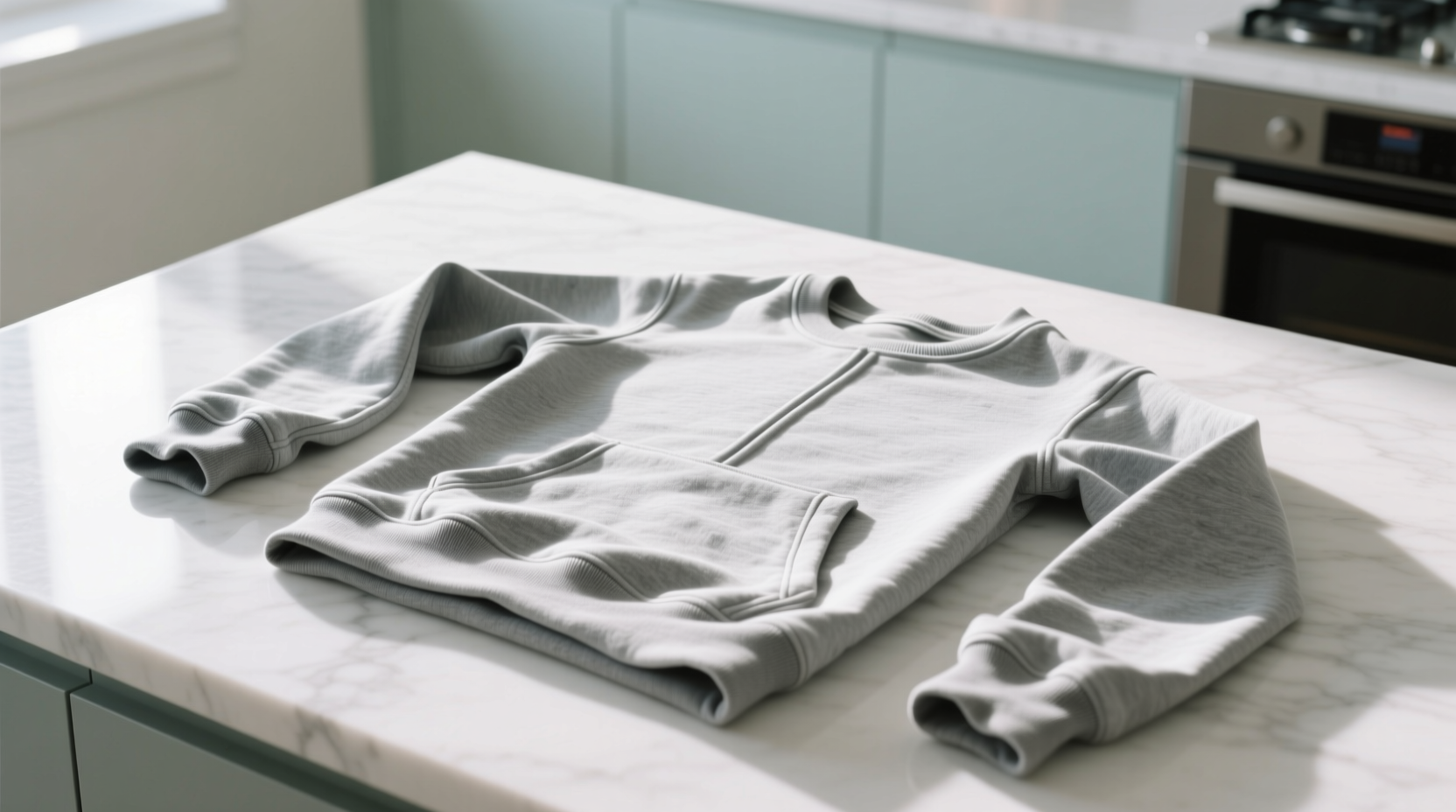 the best way to fold a sweatshirt