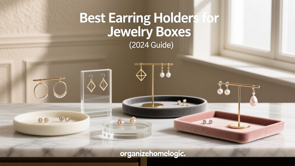 Best Earring Holders for Jewelry Boxes (2024 Guide)