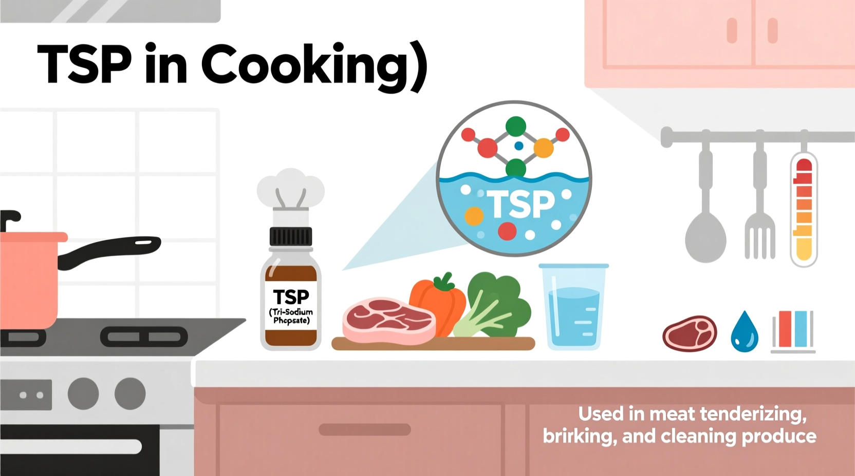 what is tsp in cooking