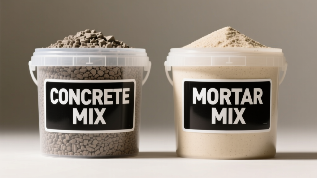 Concrete Mix vs Mortar Mix: Which Is Better for Your Project?