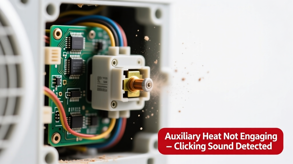 Heat Pump Auxiliary Heat Not Working & Clicking Sound
