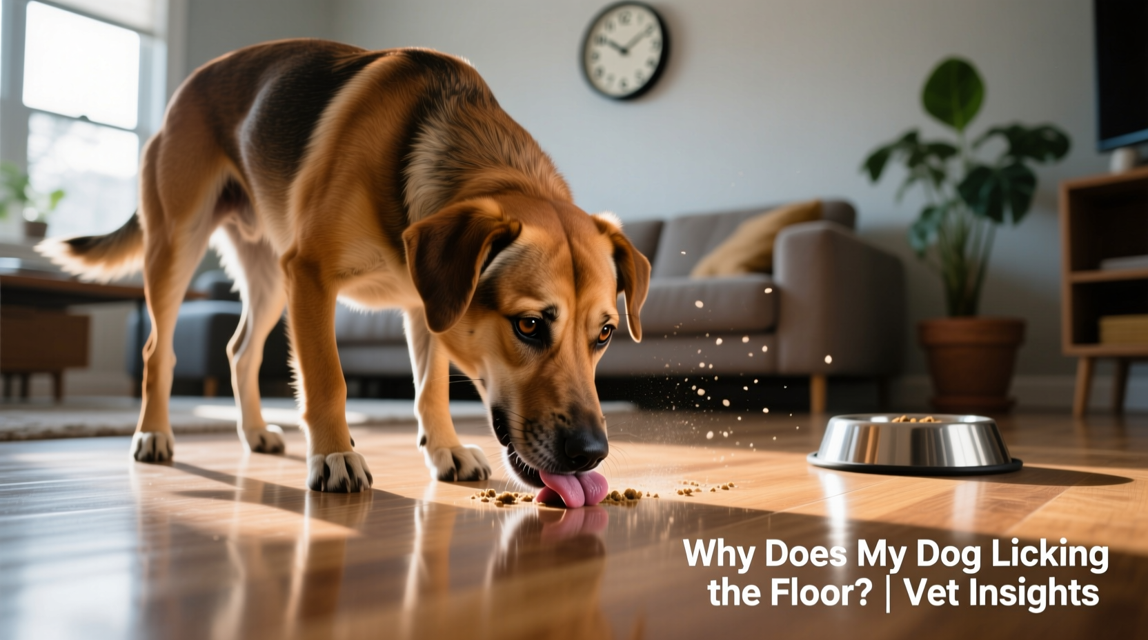 why does my dog lick the floor obsessively and how to help