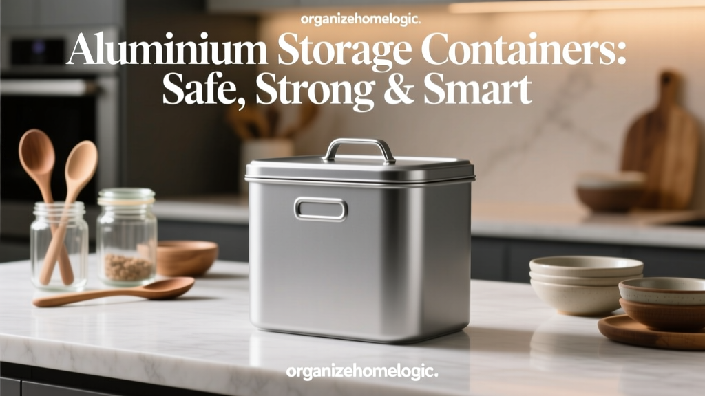 Aluminium Storage Containers: Safe, Strong & Smart