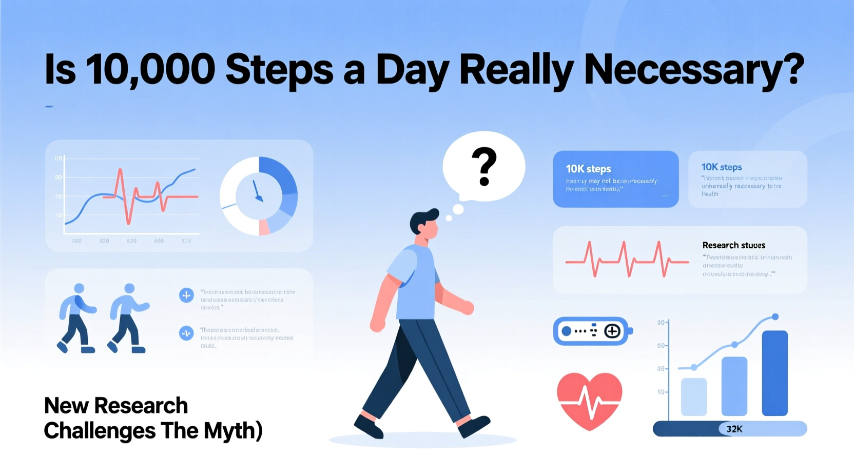 is walking 10k steps a day necessary for health new research says maybe not