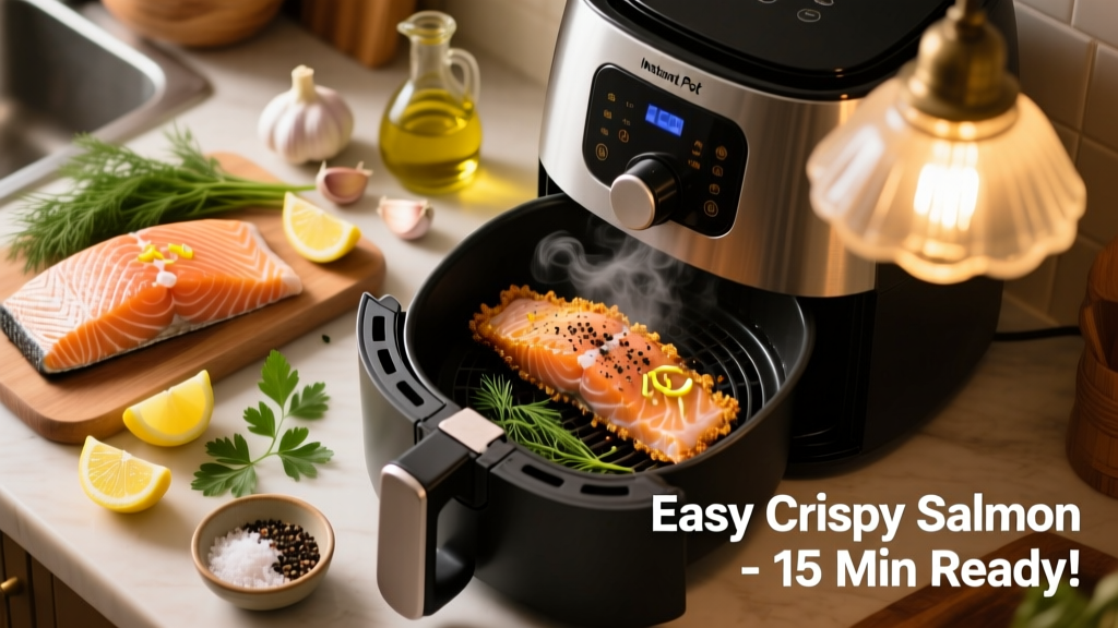 How to Cook Salmon in Instant Pot Air Fryer (Easy & Crispy)