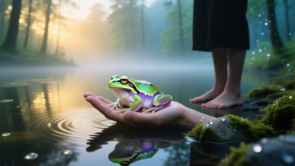 Frog Feeling Peace: Emotional Dream Meaning