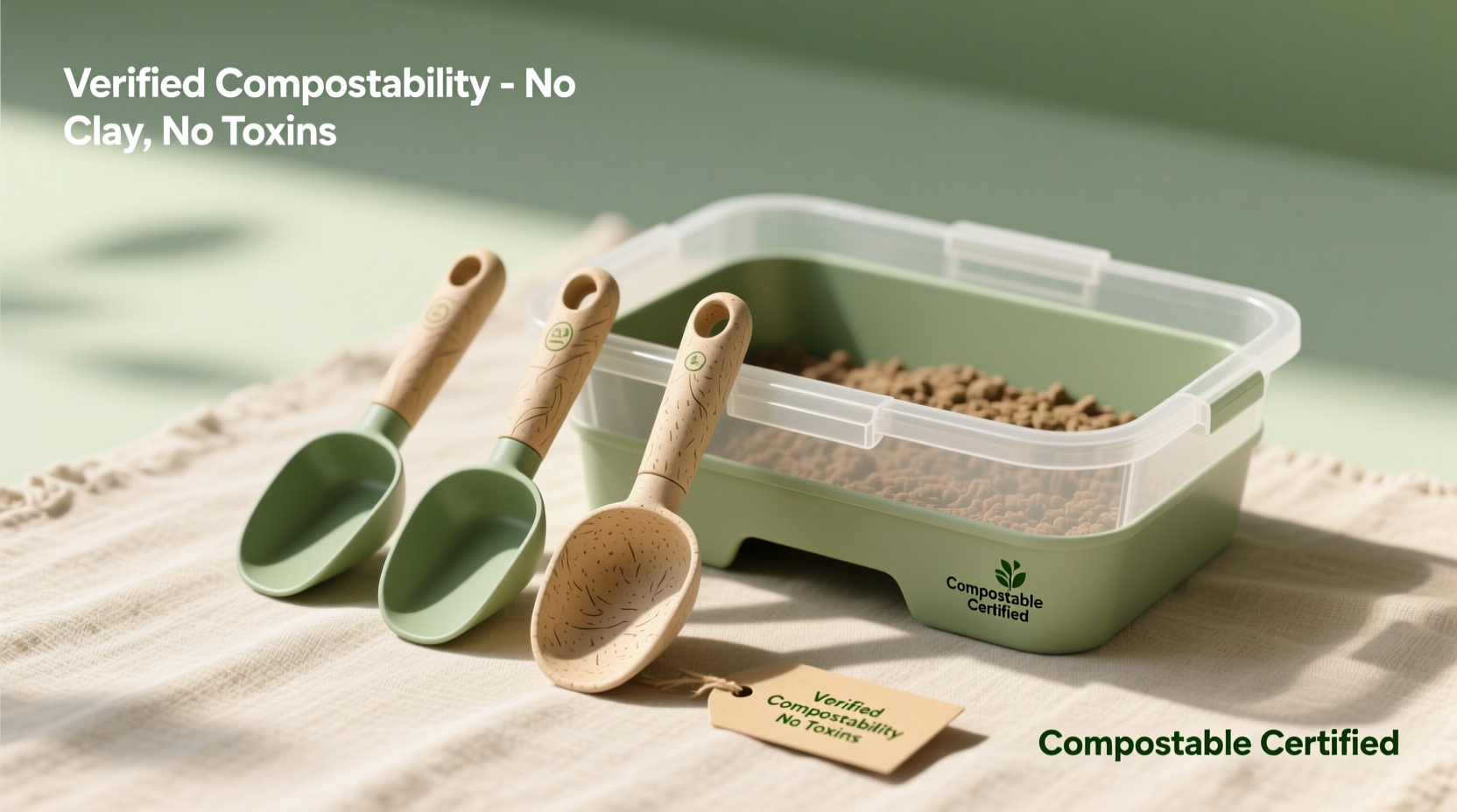 biodegradable cat litter scoops septic safety