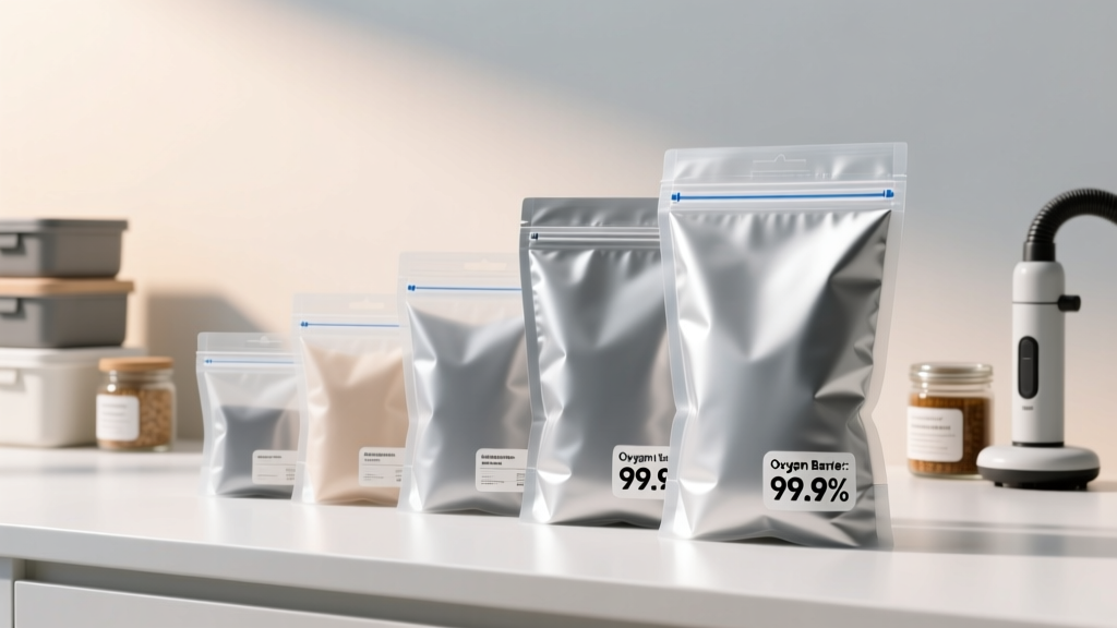 Vacuum-Sealed Bags for Long-Term Food Storage: Oxygen Bar...