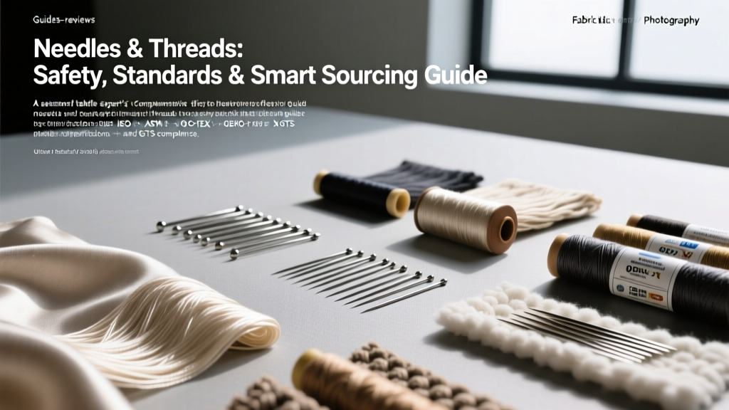 Needles & Threads: Safety, Standards & Smart Sourcing Guide
