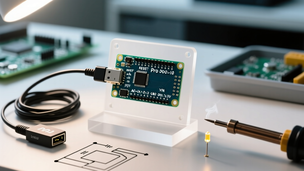 Arduino Pro Mini Pinout Explained: Setup and First Sensor Project
