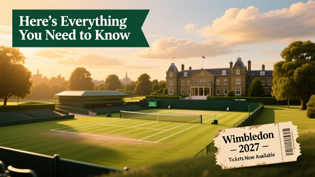 Want Tickets To Wimbledon 2027? Here’s Everything You Need To Know