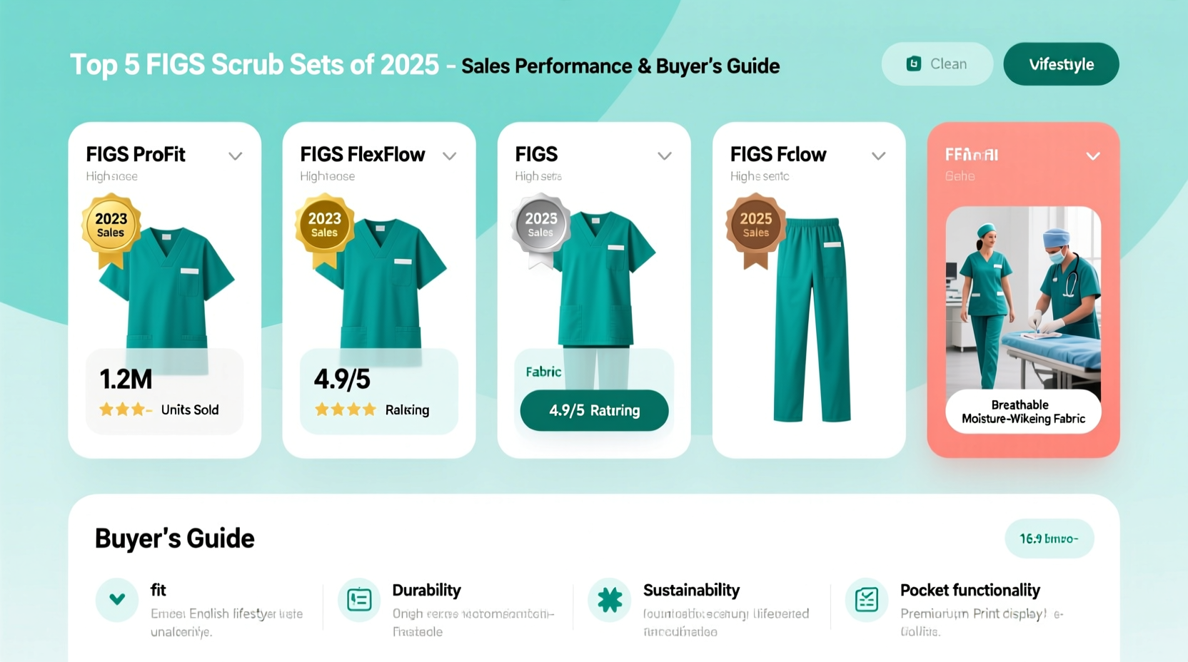 figs scrubs set best sellers