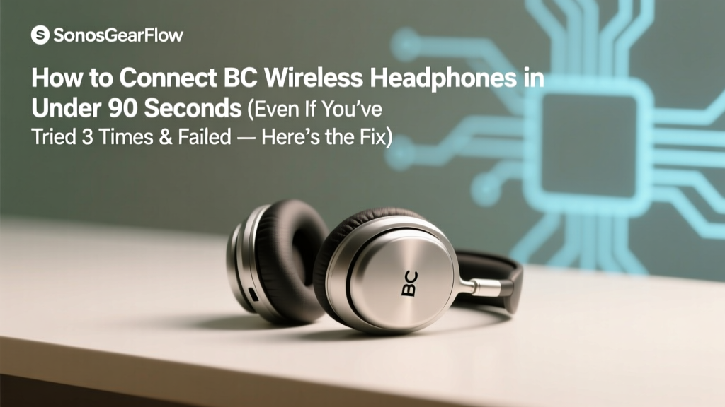 BC Wireless Headphones Not Connecting? Fix It (2026)