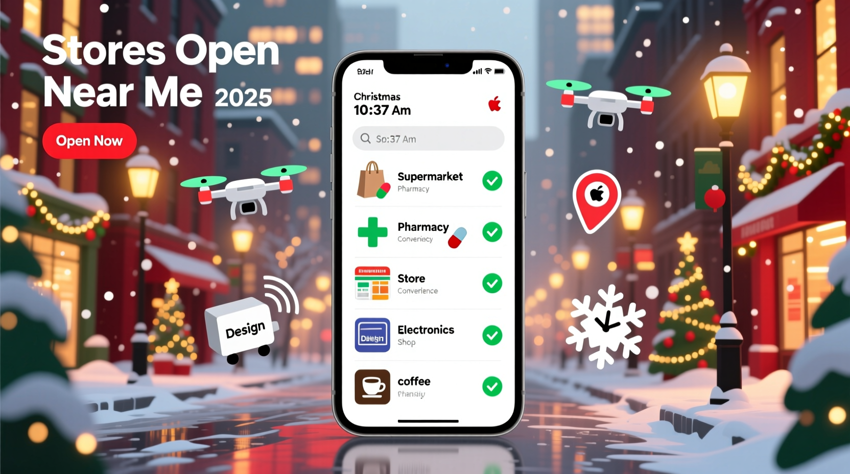 what stores are open near me on christmas day