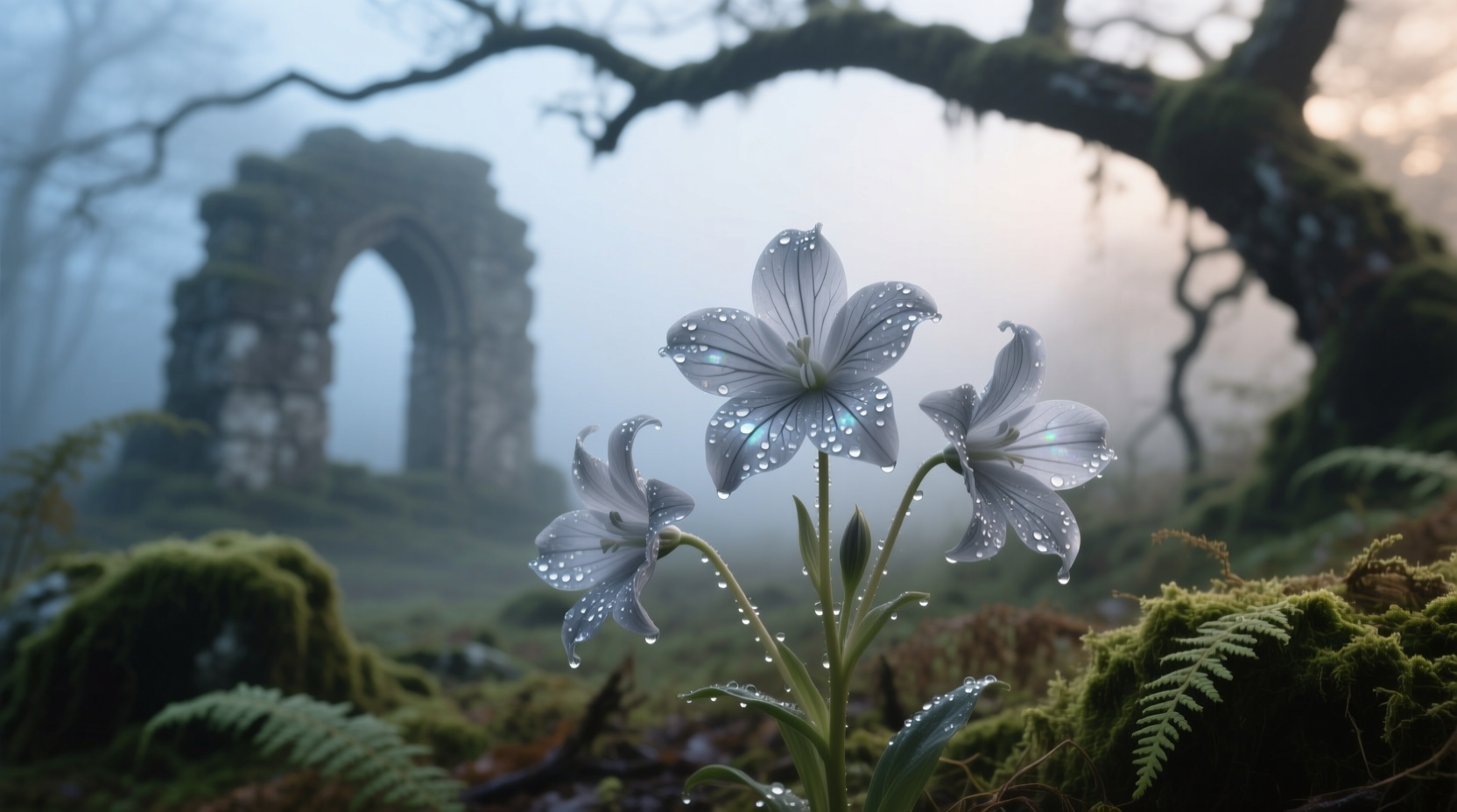 are there gray flowers