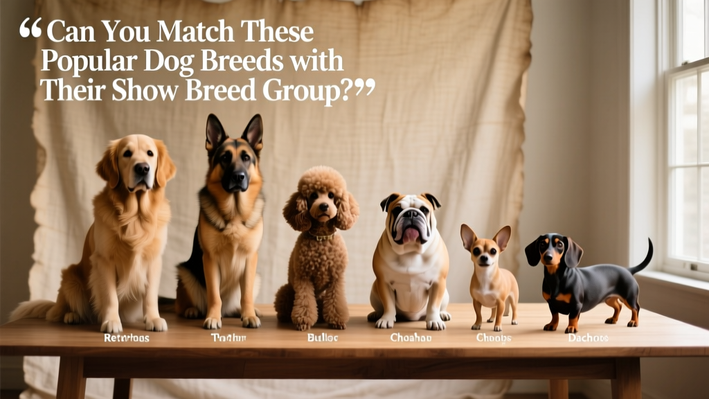 Quiz: Can You Match These Popular Dog Breeds With Their Show Breed Group?