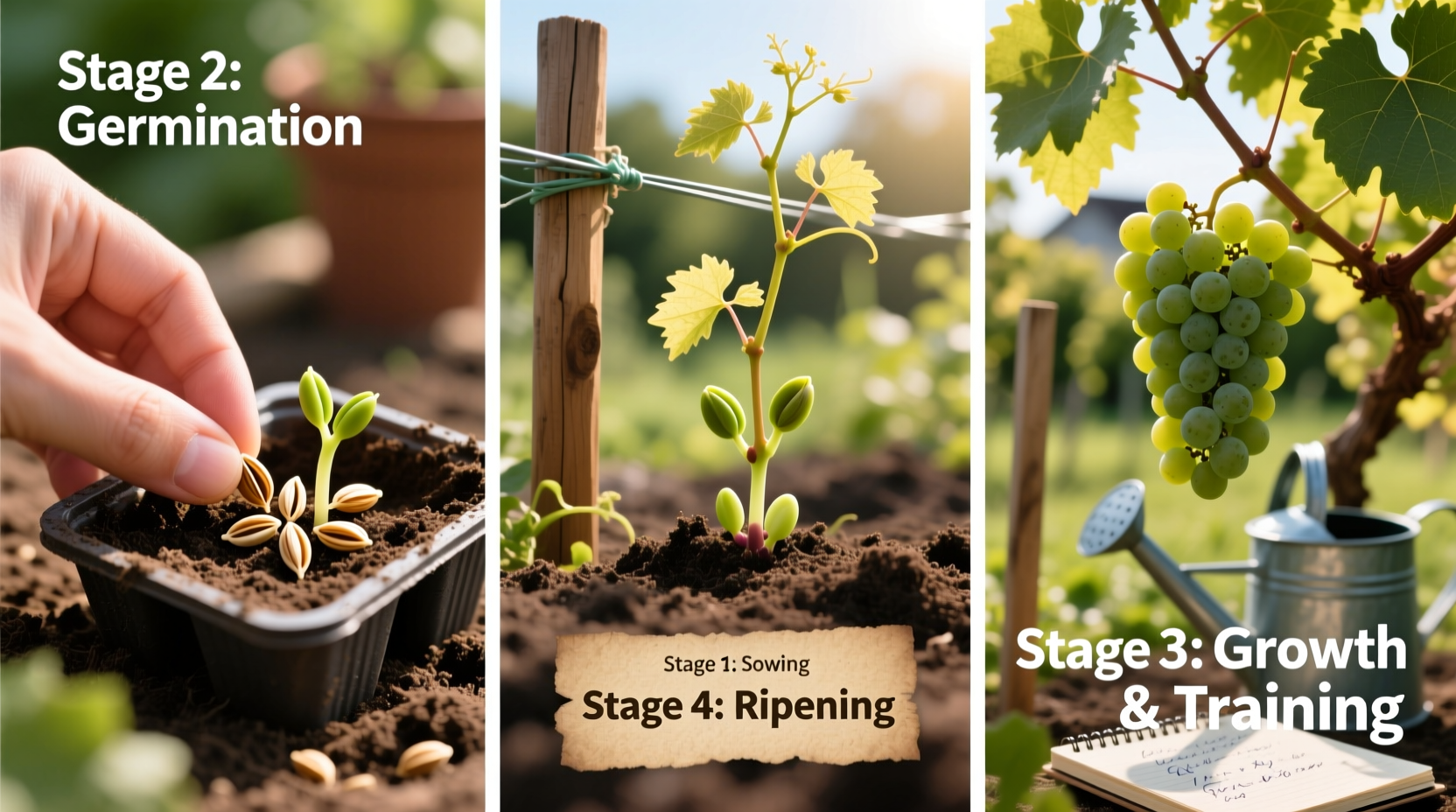 Growing Grapes from Seeds: Complete Step-by-Step Guide