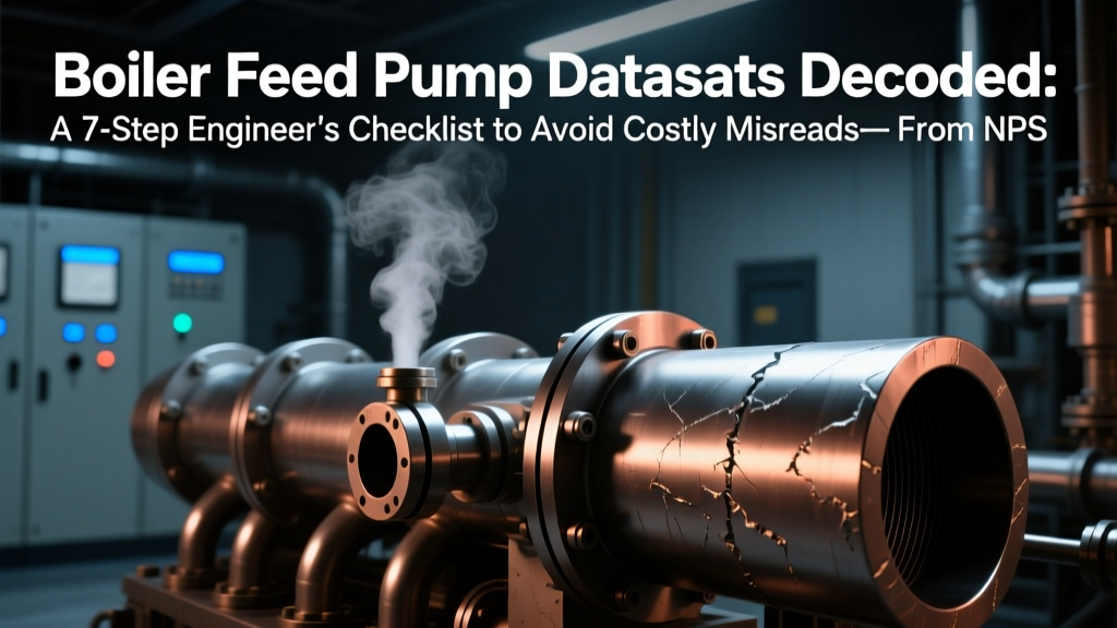 Boiler Feed Pump Datasheet Checklist: Avoid Costly Errors