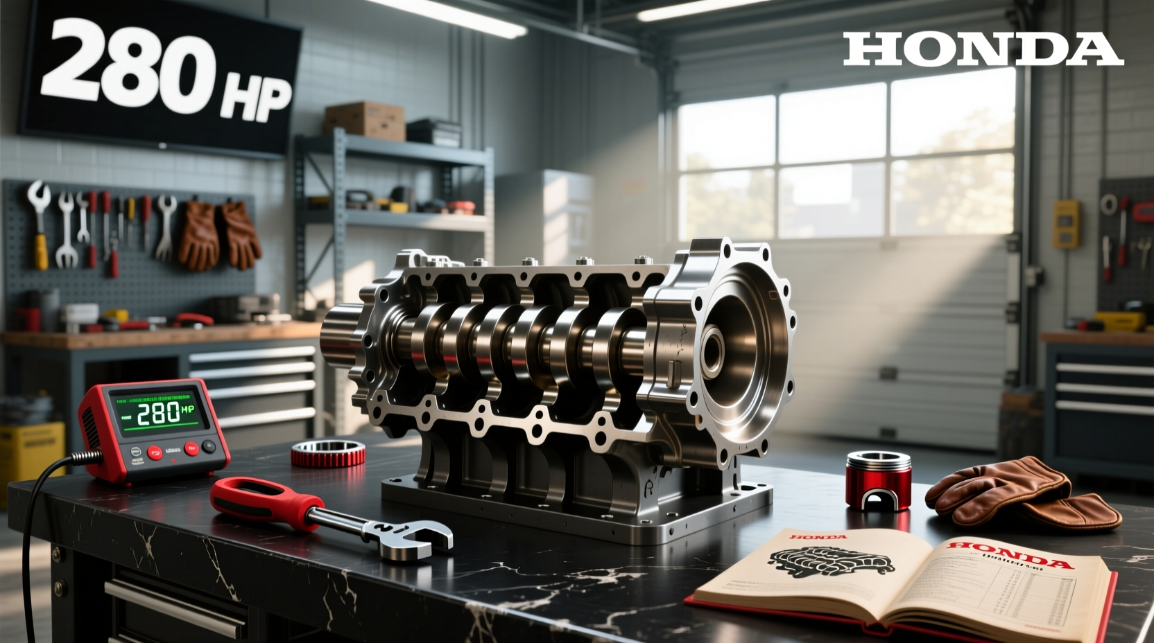 How to Choose H22A Crankshaft, How Much HP Can a H22A Make?