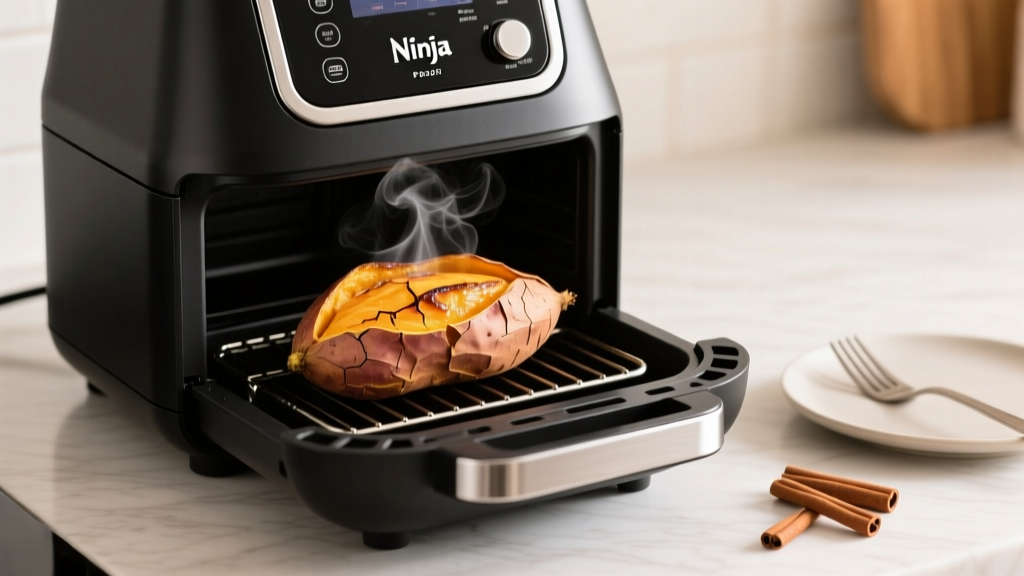 How to Bake a Sweet Potato on Ninja Foodi Grill