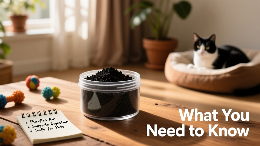 Activated Charcoal for Cats: What You Need to Know