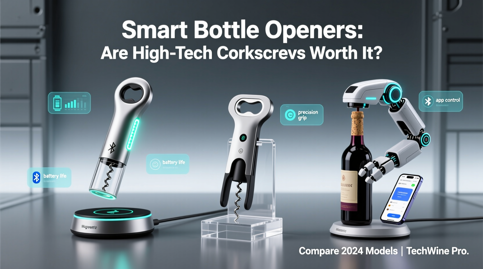 smart bottle openers comparison are high-tech corkscrews worth buying
