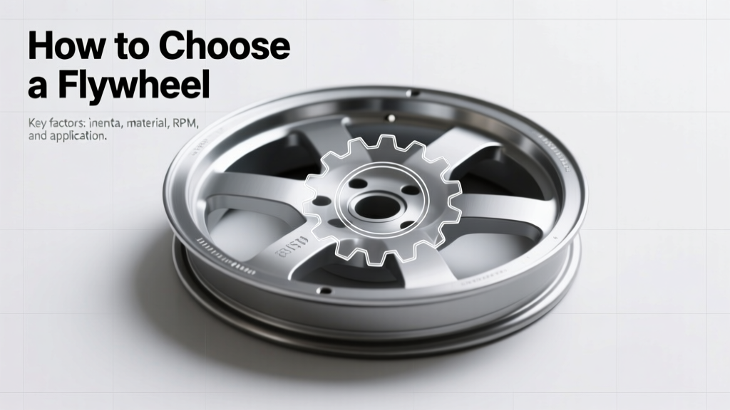 How To Choose a Flywheel: A Precision Engineering Guide for Performance and Reliability