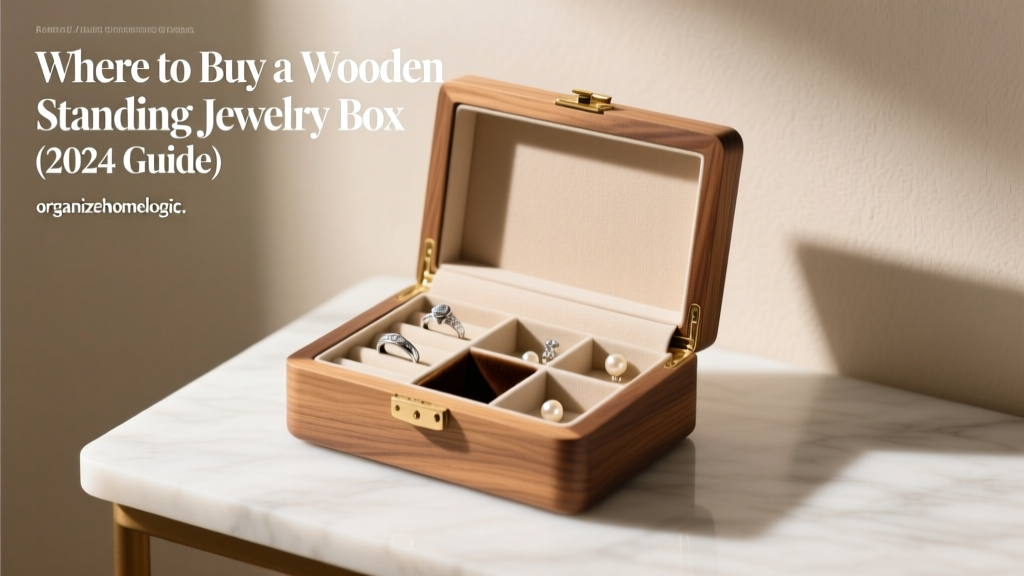Where to Buy a Wooden Standing Jewelry Box (2024 Guide)