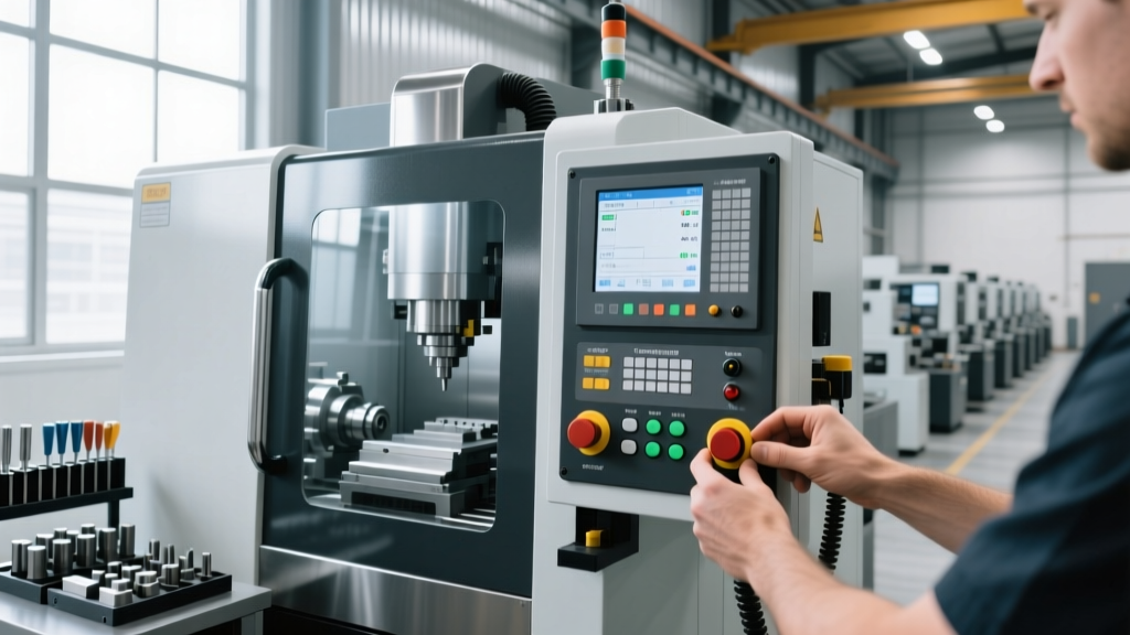 3-Axis CNC Setup: Mastering the CNC Machine Panel Controls