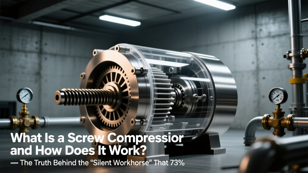 Screw Compressor Explained: How It Works & Why It's