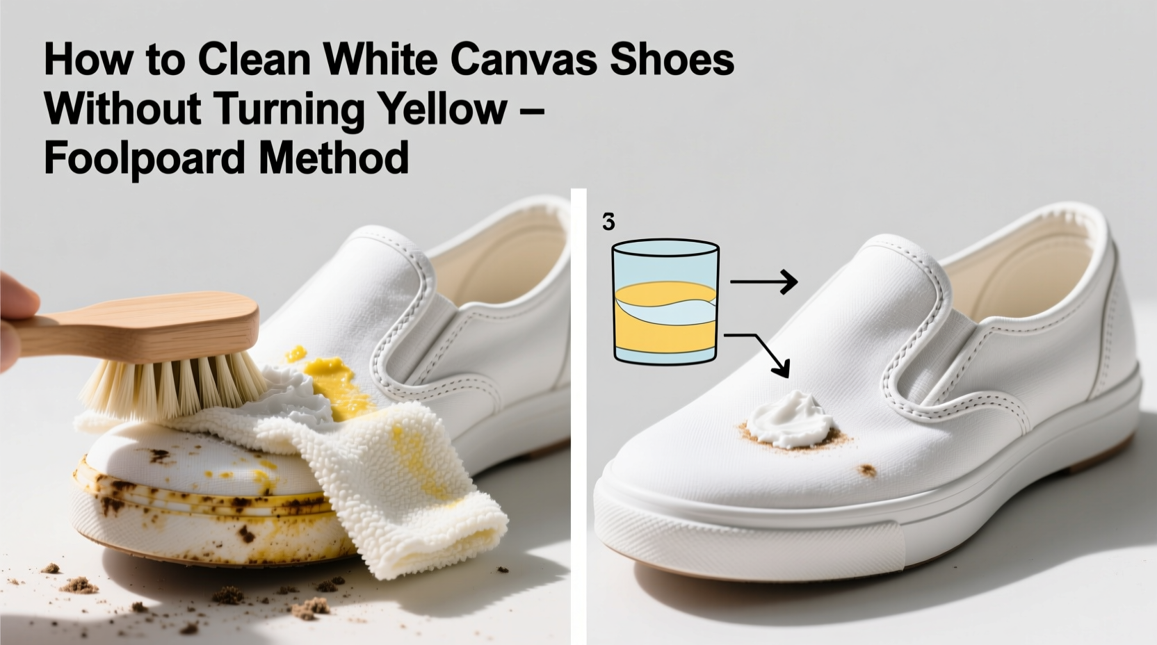 how to clean white canvas shoes without turning them yellow a foolproof method