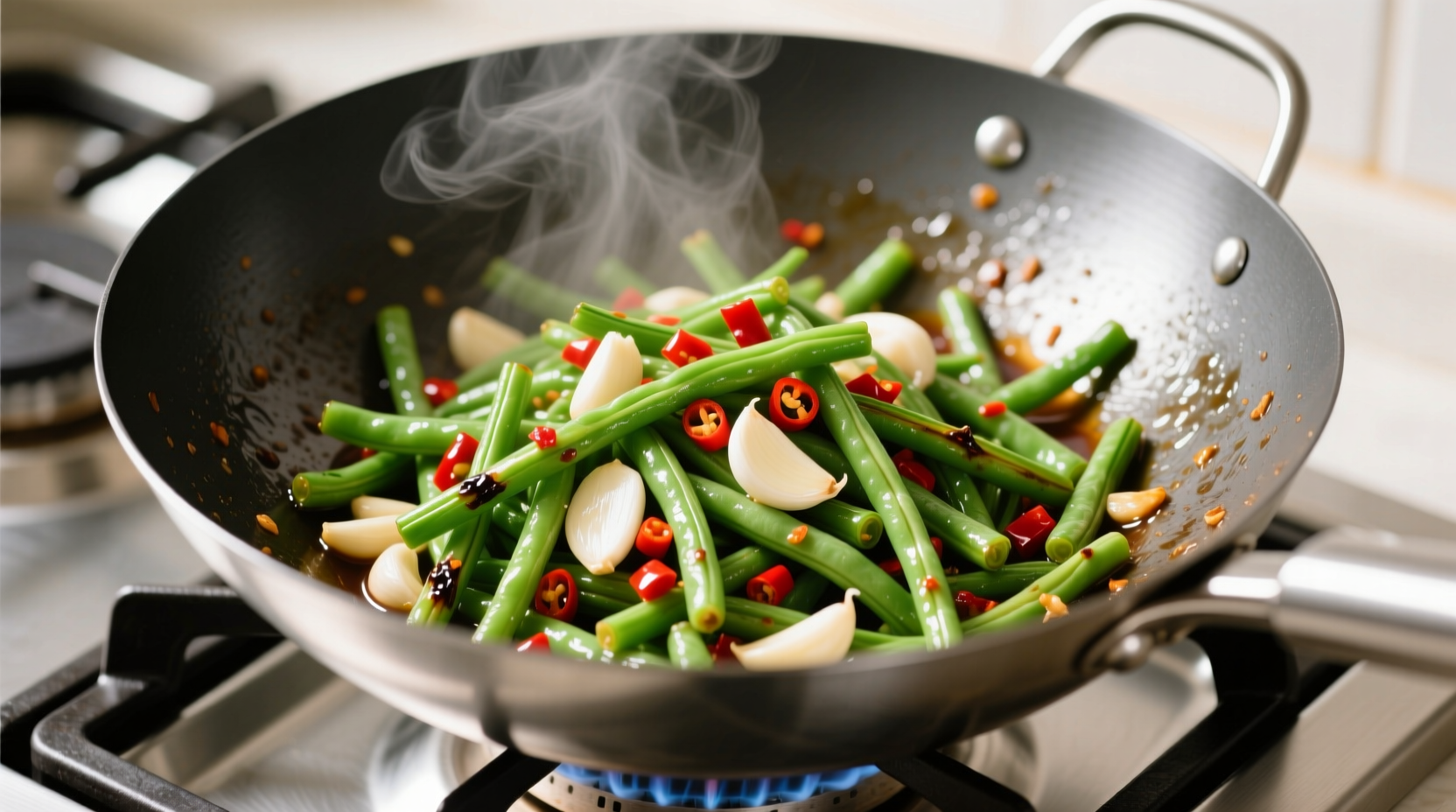 how to cook string beans on the stove