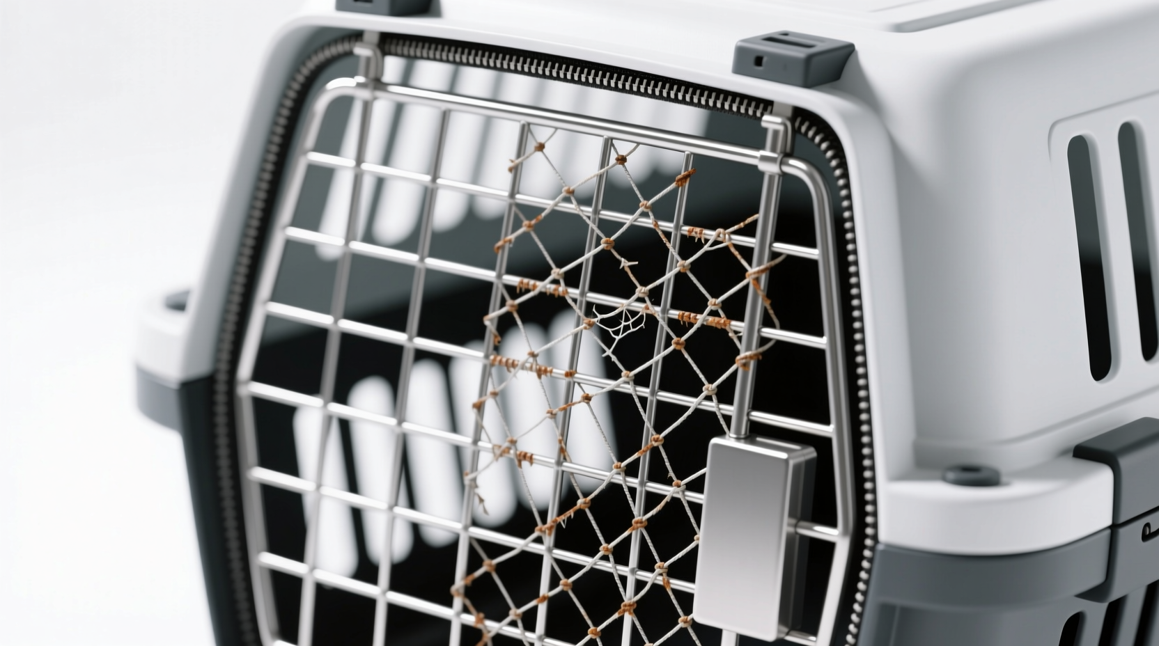 how to clean pet carrier mesh safely