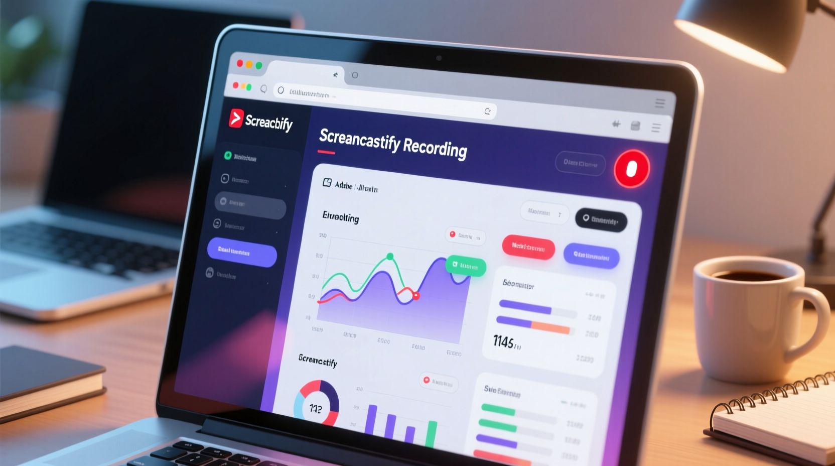 screencastify records action in your browser tab