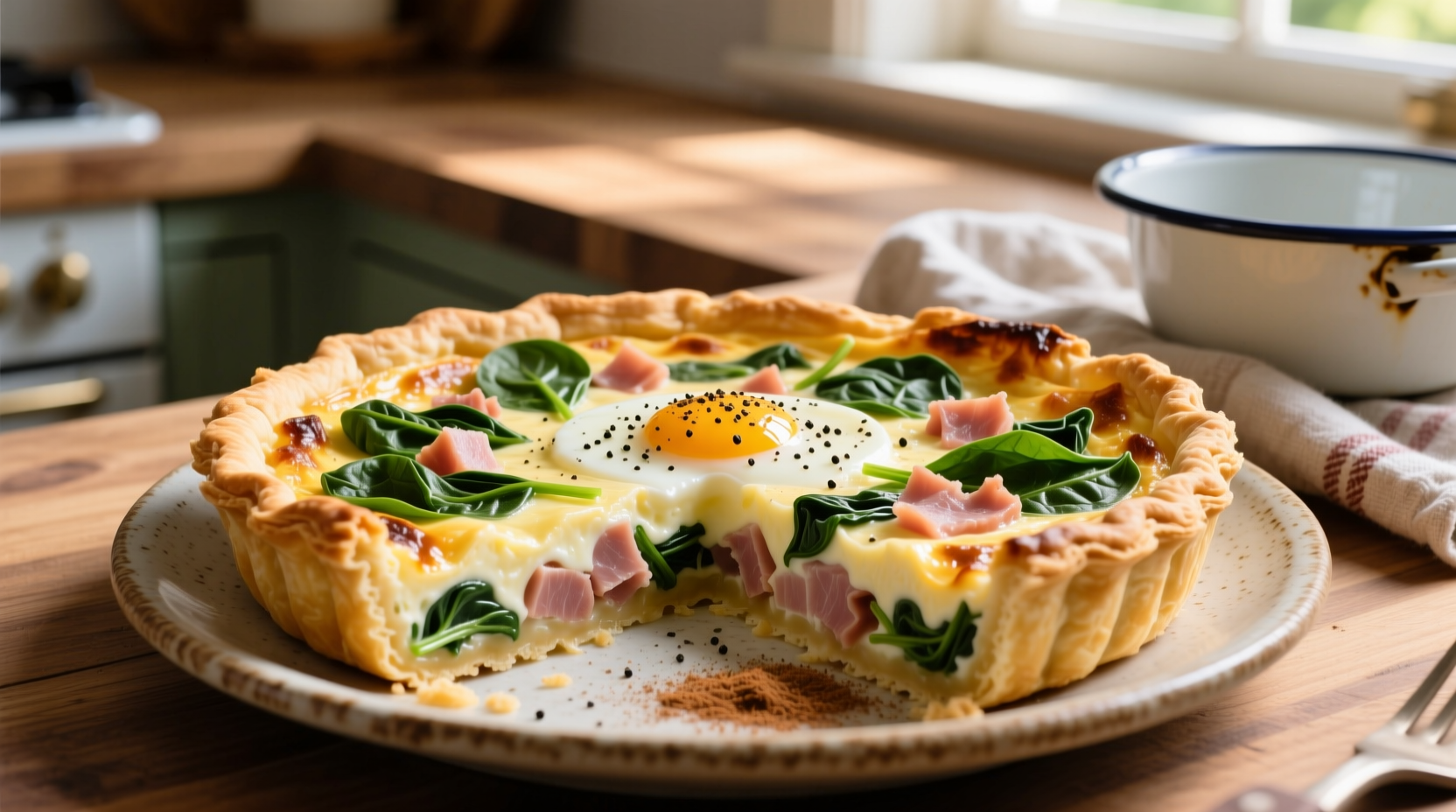 ham and spinach quiche recipe ideas