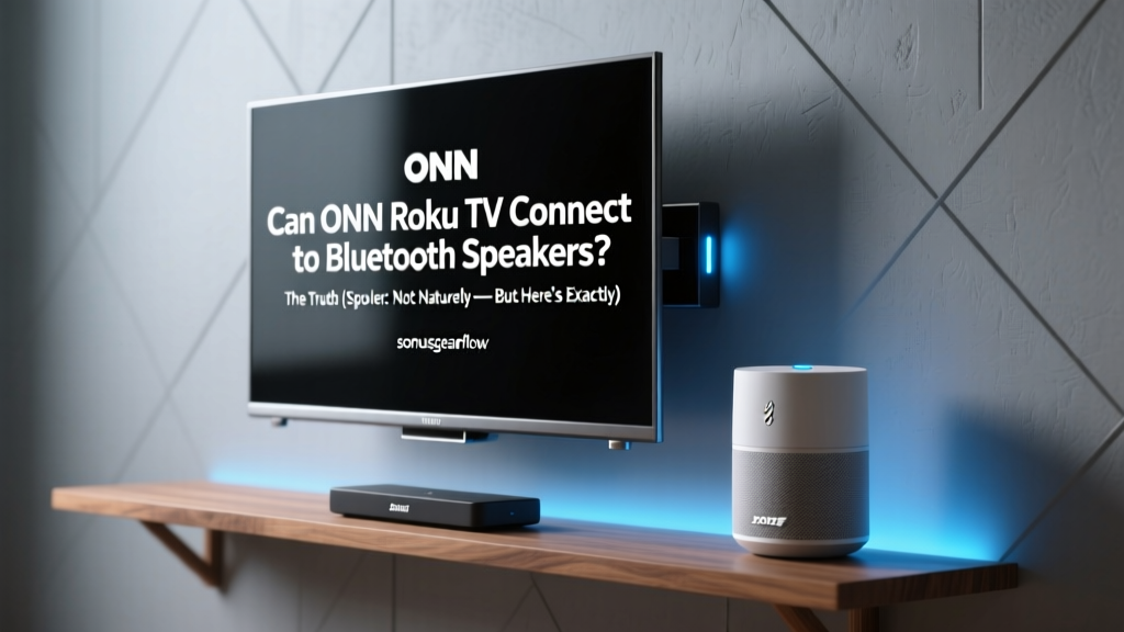 ONN Roku TV Bluetooth Speakers: How to Connect (2026)