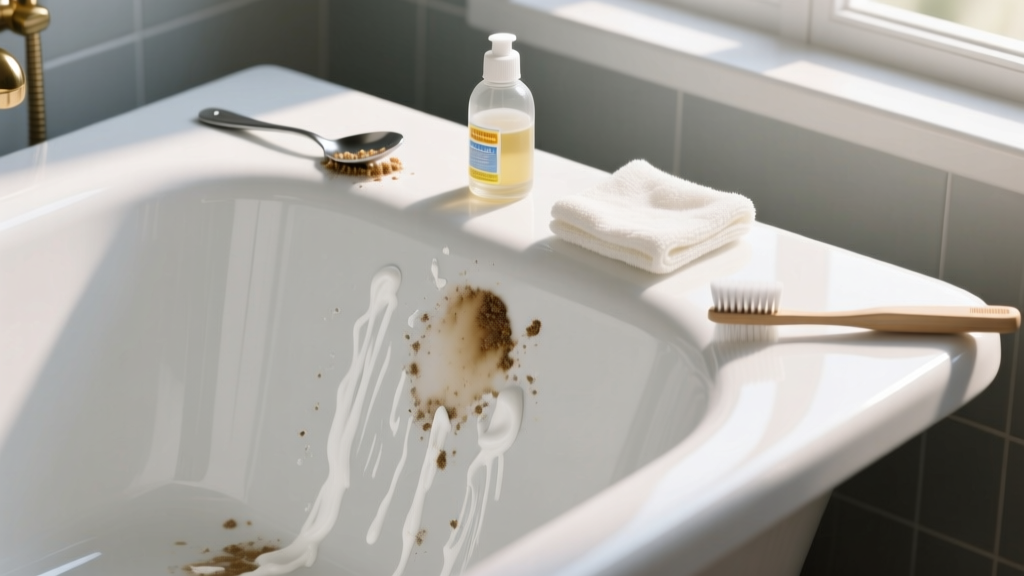 Easy & Proven: How to Get Deodorant Out of Bathtub