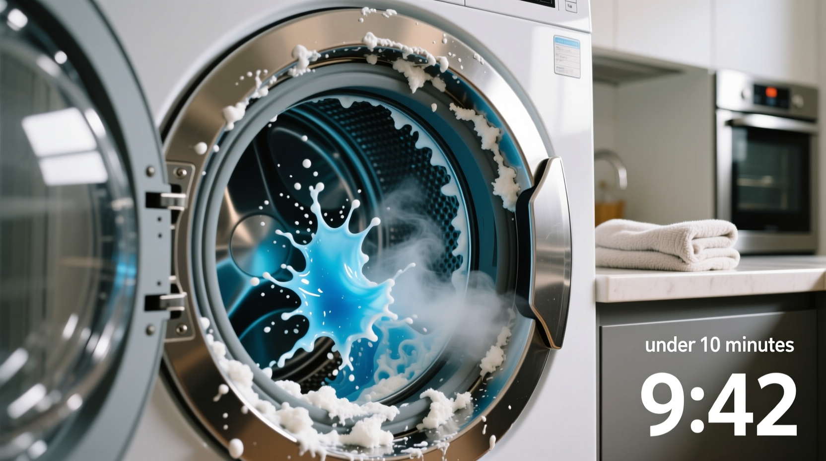 is white vinegar effective for detergent buildup