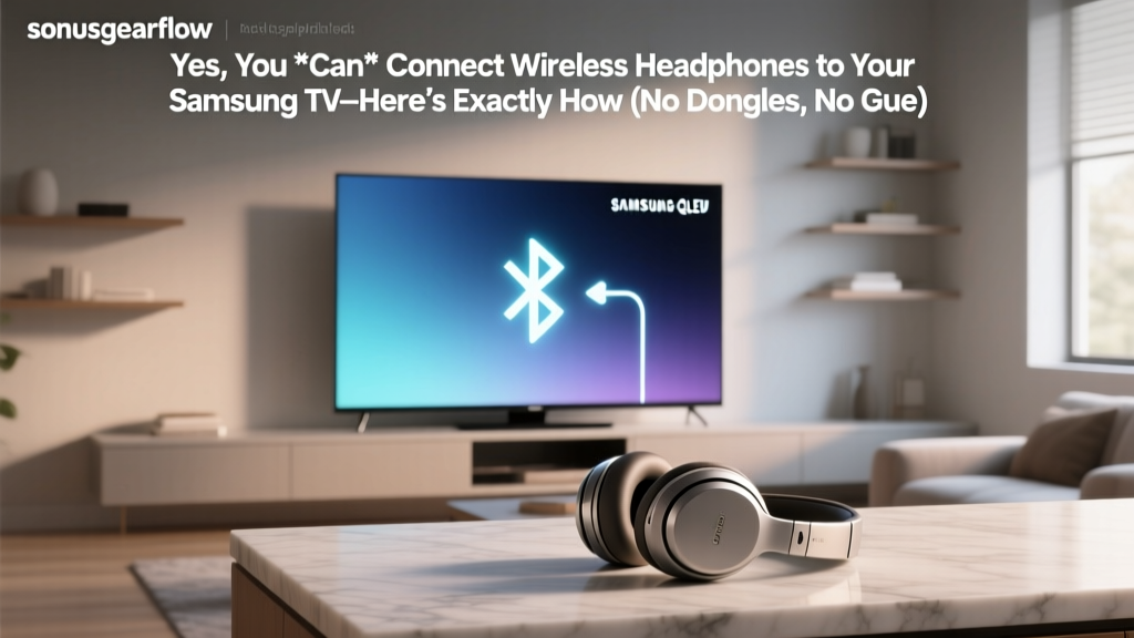 Can I Connect Wireless Headphones To My Samsung Tv (2026)